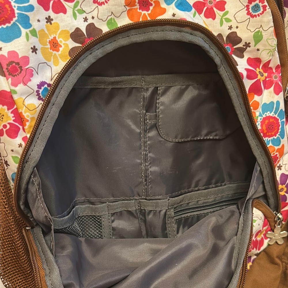 Floral Multi-Color Backpack - Picture 9 of 9